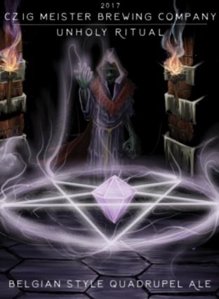 Czig Meister - Unholy Ritual Quadrupel Ale (4 pack cans) (4 pack cans)