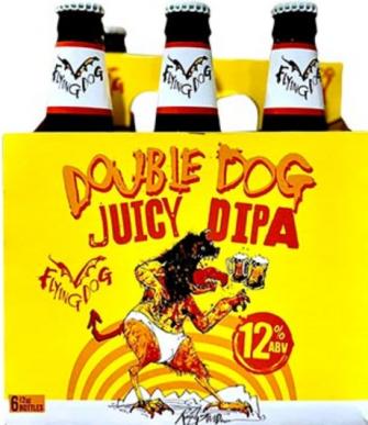 Flying Dog - Double Dog Juicy Double IPA (6 pack bottles) (6 pack bottles)