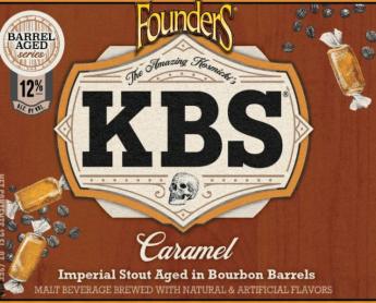 Founders - KBS Caramel Imperial Stout (4 pack cans) (4 pack cans)