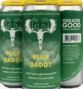 Greater Good - Pulp Daddy Imperial IPA (4 pack cans) (4 pack cans)