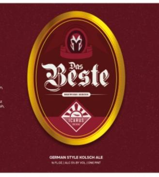 Icarus Brewing - Das Beste Kolsch (4 pack cans) (4 pack cans)