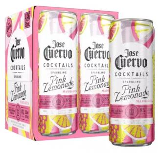 Jose Cuervo Cocktails - Pink Lemonade Margarita (4 pack cans)
