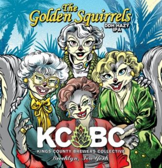 KCBC - The Golden Squirrels Double Dry Hopped Hazy IPA (4 pack cans) (4 pack cans)