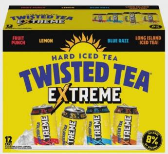Twisted Tea - EXTREME variety pack (12 pack cans) (12 pack cans)