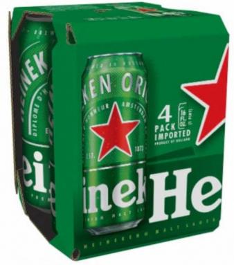 Heineken - Pilsner (4 pack 16oz cans) (4 pack 16oz cans)