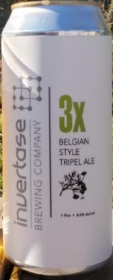Invertase - 3x Belgian Tripel Ale 4pk (4 pack cans) (4 pack cans)