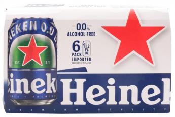 Heineken - 0.0 Non-Alcoholic Beer (6 pack cans) (6 pack cans)