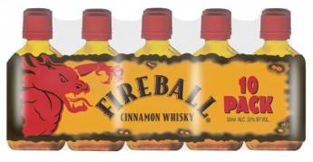 Fireball - Cinnamon Whiskey (50ml 10 pack)