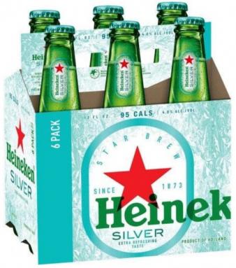 Heineken - Silver Pilsner (6 pack bottles) (6 pack bottles)