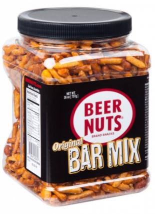 Beer Nuts Original Bar Mix 12oz Jar