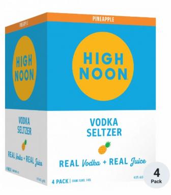 High Noon - Pineapple Vodka and Soda (4 pack cans)