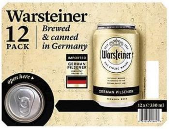 Warsteiner - German Pilsner (12 pack cans) (12 pack cans)